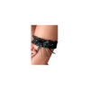 Jarretière dentelle noire 